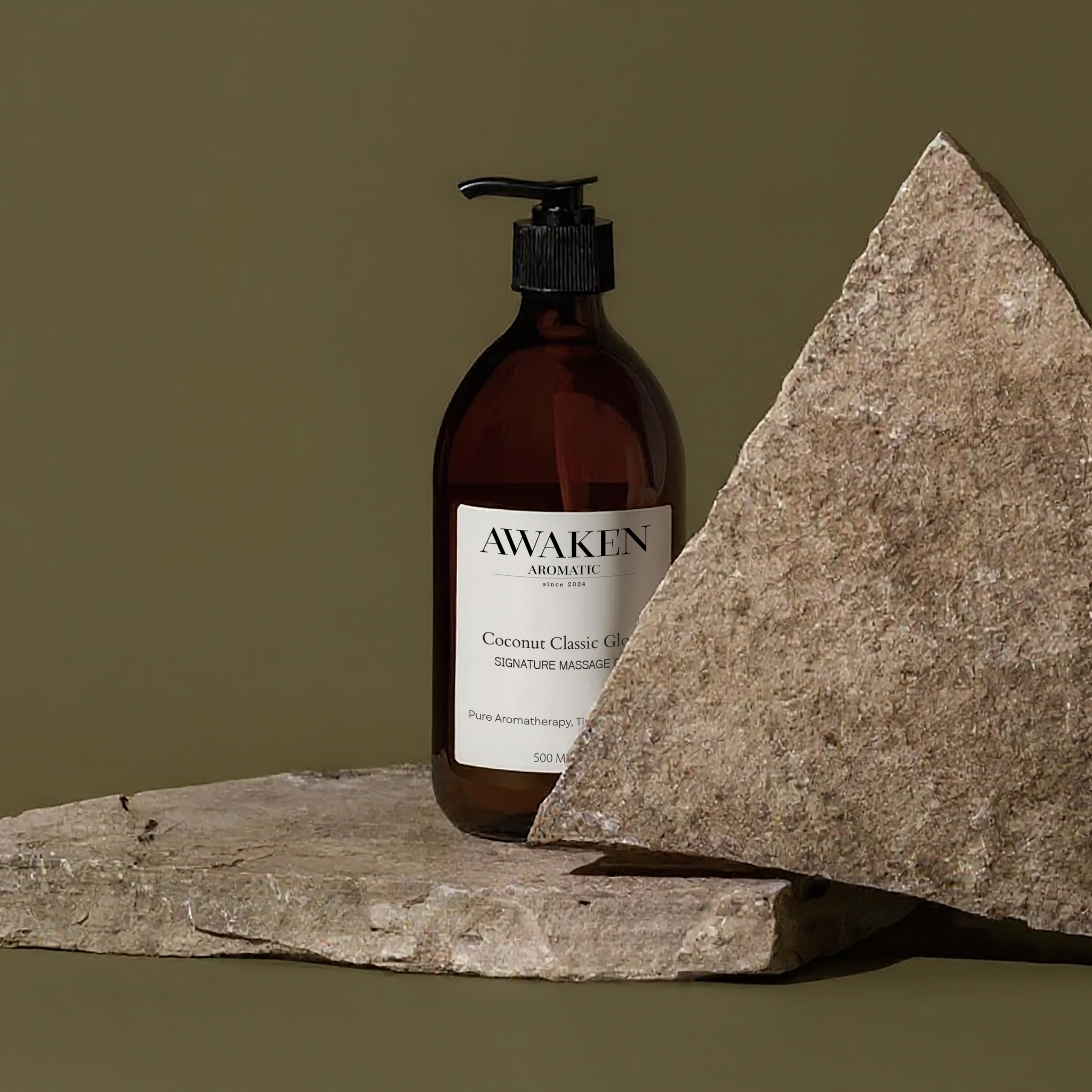 Awaken Aromatic Hindistan Cevizi Masaj Yağı | Coconut Classic Glow Massage Oil