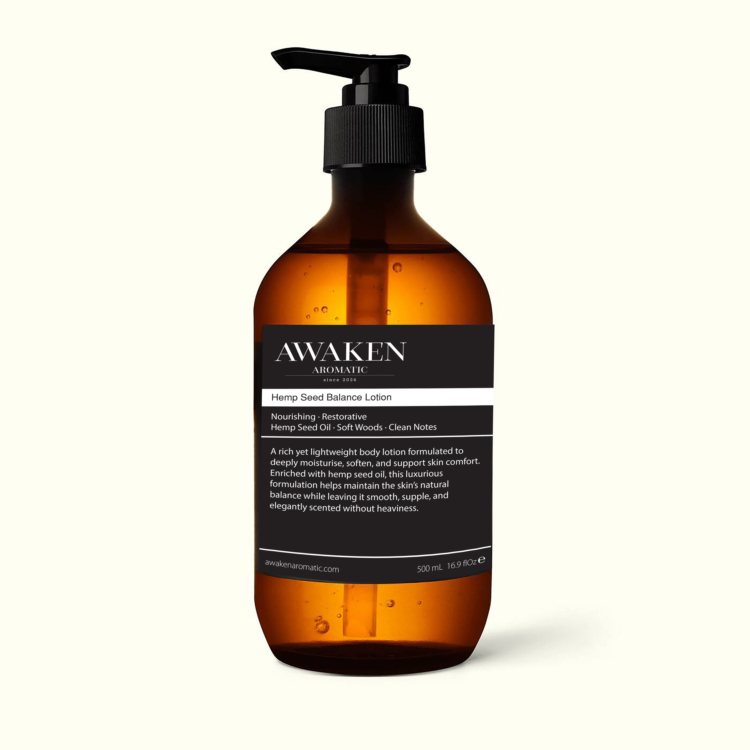 Awaken Aromatic Hemp Seed Balance Vücut Losyonu | Hemp Seed Balance Body Lotion