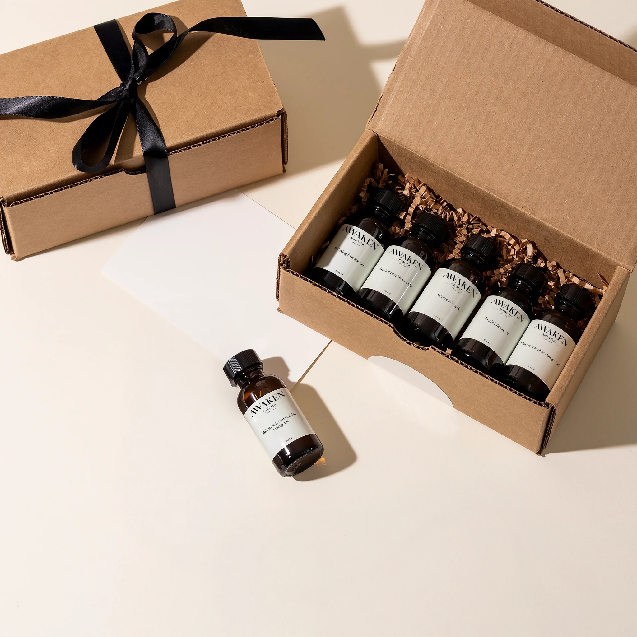 Awaken Aromatic Masaj Yağı Deneme Seti | Massage Oil Sample Set